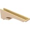 Ekena Millwork 5"W x 30"D x 10"H Thin Diane Rough Cedar Woodgrain TimberThane Corbel, Primed Tan CORUR05X30X10DIARCPR - alternate 2